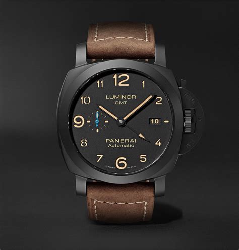 panerai luminor 1950 3 days gmt automatic acciaio|panerai luminor 1950 flyback.